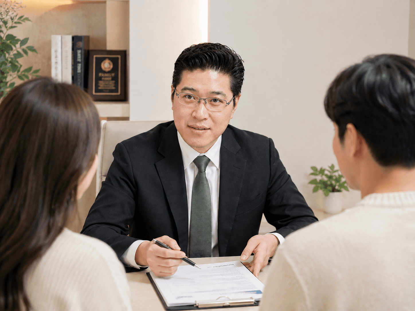 김정수 팀장 상담 장면